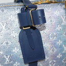 LOUIS VUITTON Laminated Jacquard Keepall Bandouliere 45 Bag M22923 Auth 66710S-15