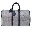 LOUIS VUITTON Laminated Jacquard Keepall Bandouliere 45 Bag M22923 Auth 66710S-2