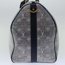LOUIS VUITTON Laminated Jacquard Keepall Bandouliere 45 Bag M22923 Auth 66710S-5
