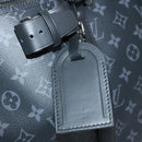 LOUIS VUITTON Monogram Eclipse Keepall Bandouliere 45 Bag M40569 LV Auth 66711A-15