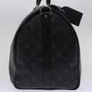 LOUIS VUITTON Monogram Eclipse Keepall Bandouliere 45 Bag M40569 LV Auth 66711A-4