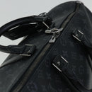 LOUIS VUITTON Monogram Eclipse Keepall Bandouliere 45 Bag M40569 LV Auth 66711A-6