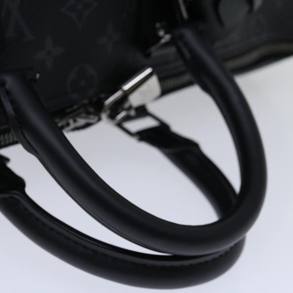 LOUIS VUITTON Monogram Eclipse Keepall Bandouliere 45 Bag M40569 LV Auth 66711SM