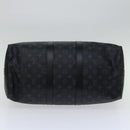 LOUIS VUITTON Monogram Eclipse Keepall Bandouliere 45 Bag M40569 LV Auth 66711A-9