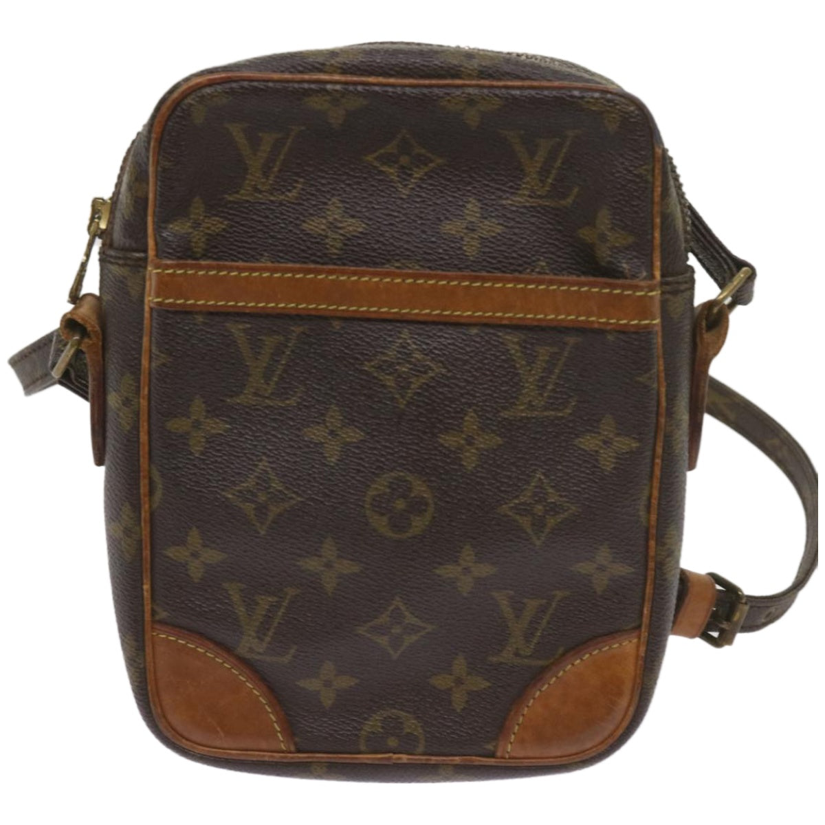 LOUIS VUITTON Monogram Danube Shoulder Bag M45266 LV Auth 66752