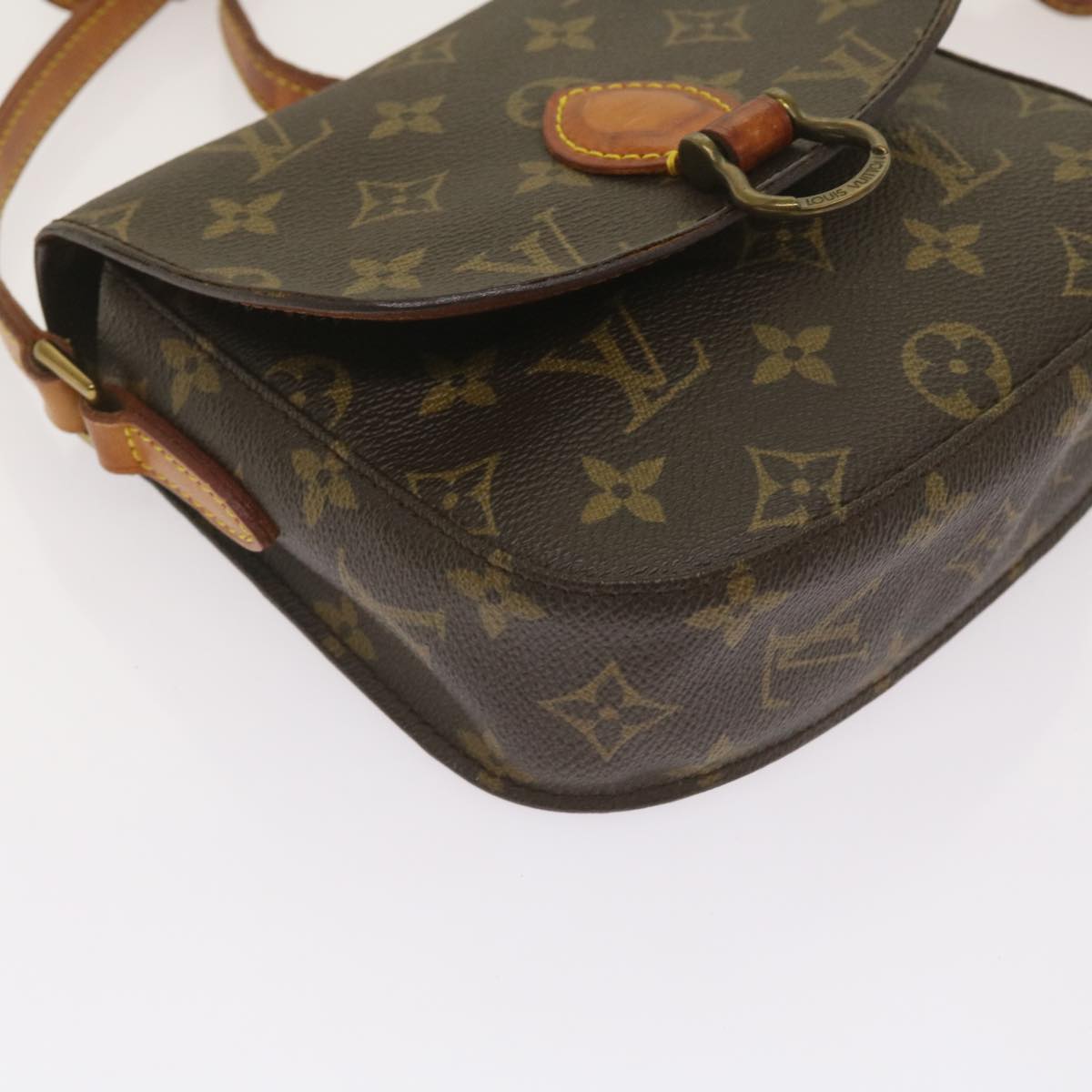 LOUIS VUITTON Monogram Saint Cloud PM Shoulder Bag M51244 LV Auth 66754