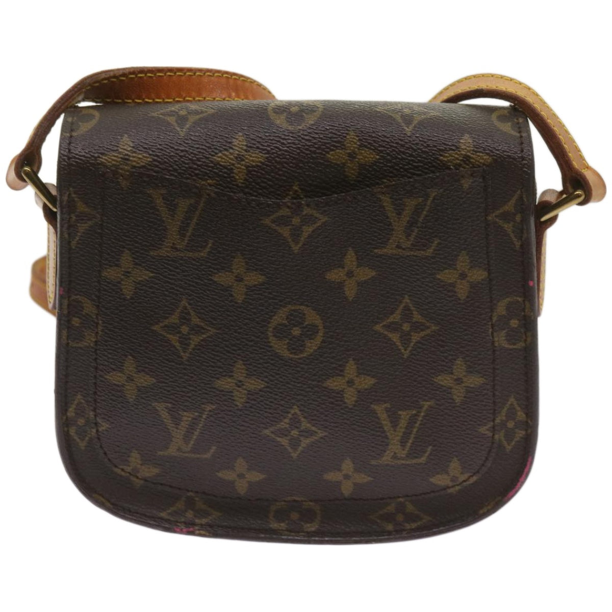 LOUIS VUITTON Monogram Saint Cloud PM Shoulder Bag M51244 LV Auth 66754