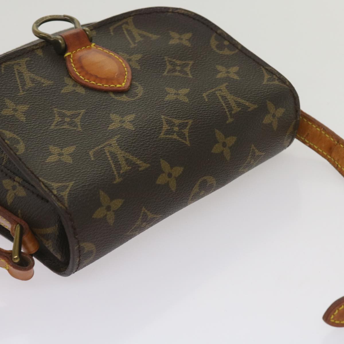 LOUIS VUITTON Monogram Saint Cloud PM Shoulder Bag M51244 LV Auth 66754