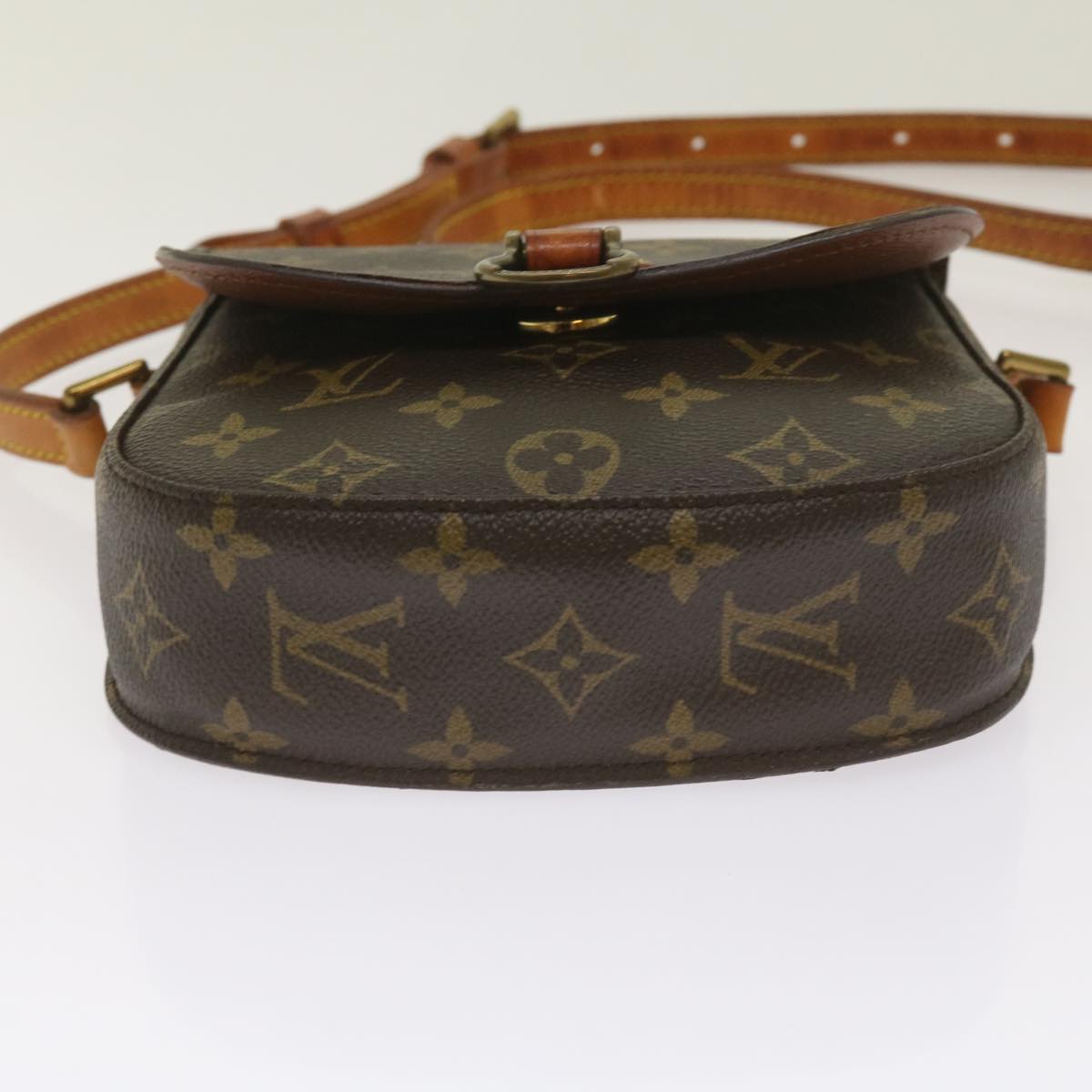 LOUIS VUITTON Monogram Saint Cloud PM Shoulder Bag M51244 LV Auth 66754