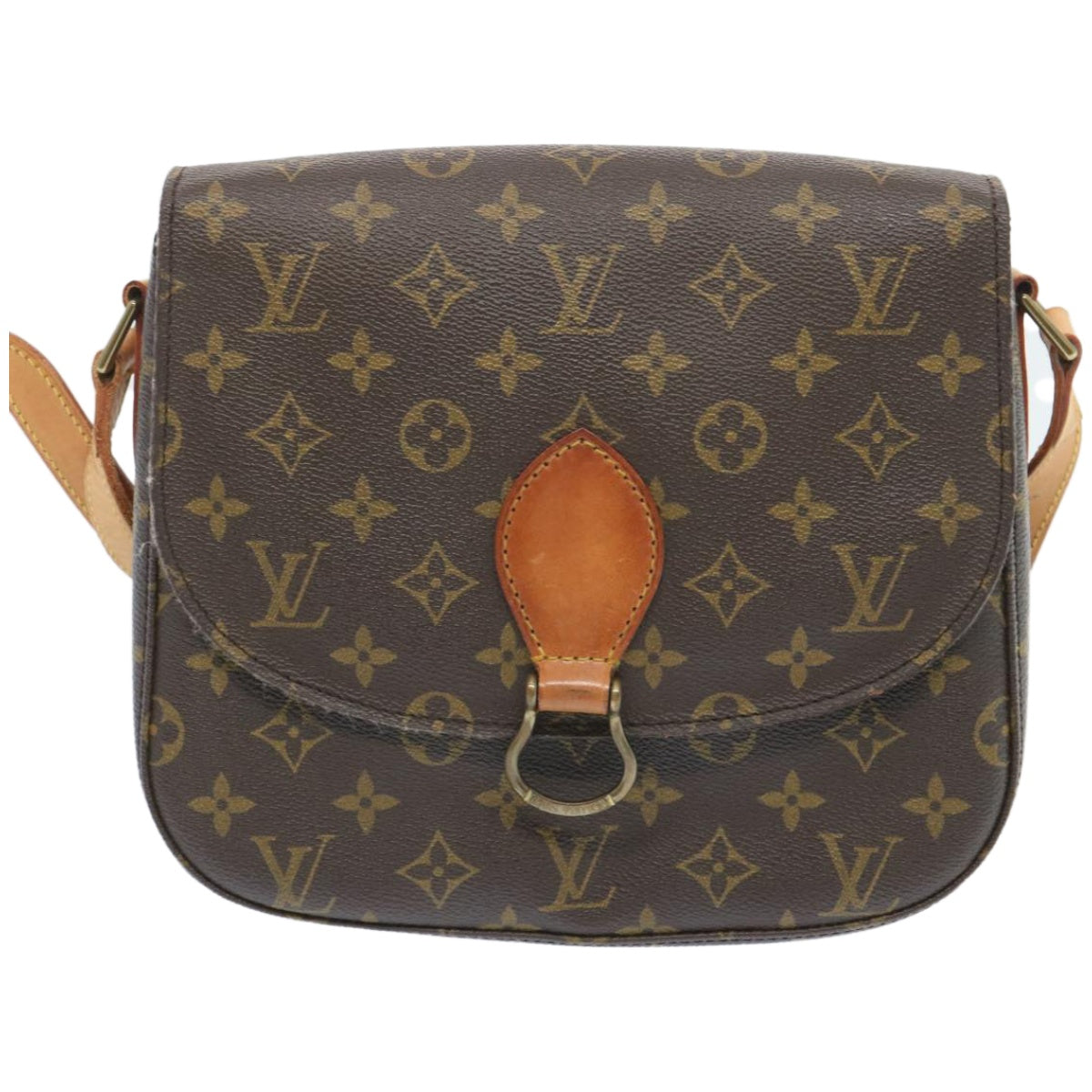 LOUIS VUITTON Monogram Saint Cloud GM Shoulder Bag M51242 LV Auth 66755 - 0