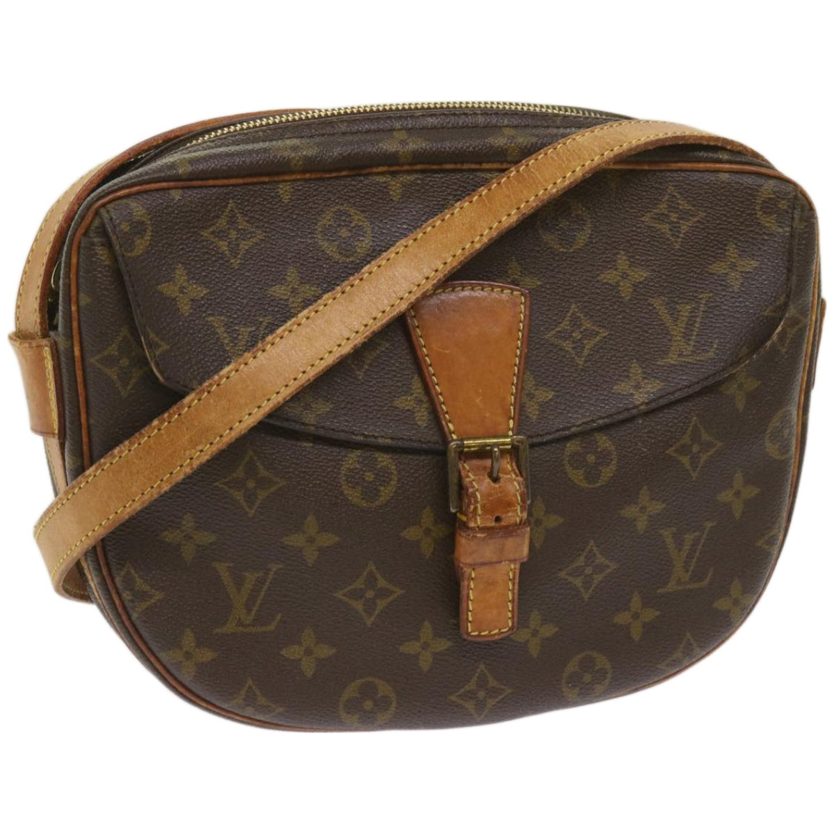 LOUIS VUITTON Monogram Jeune Fille GM Shoulder Bag Vintage M51225 LV Auth 66761