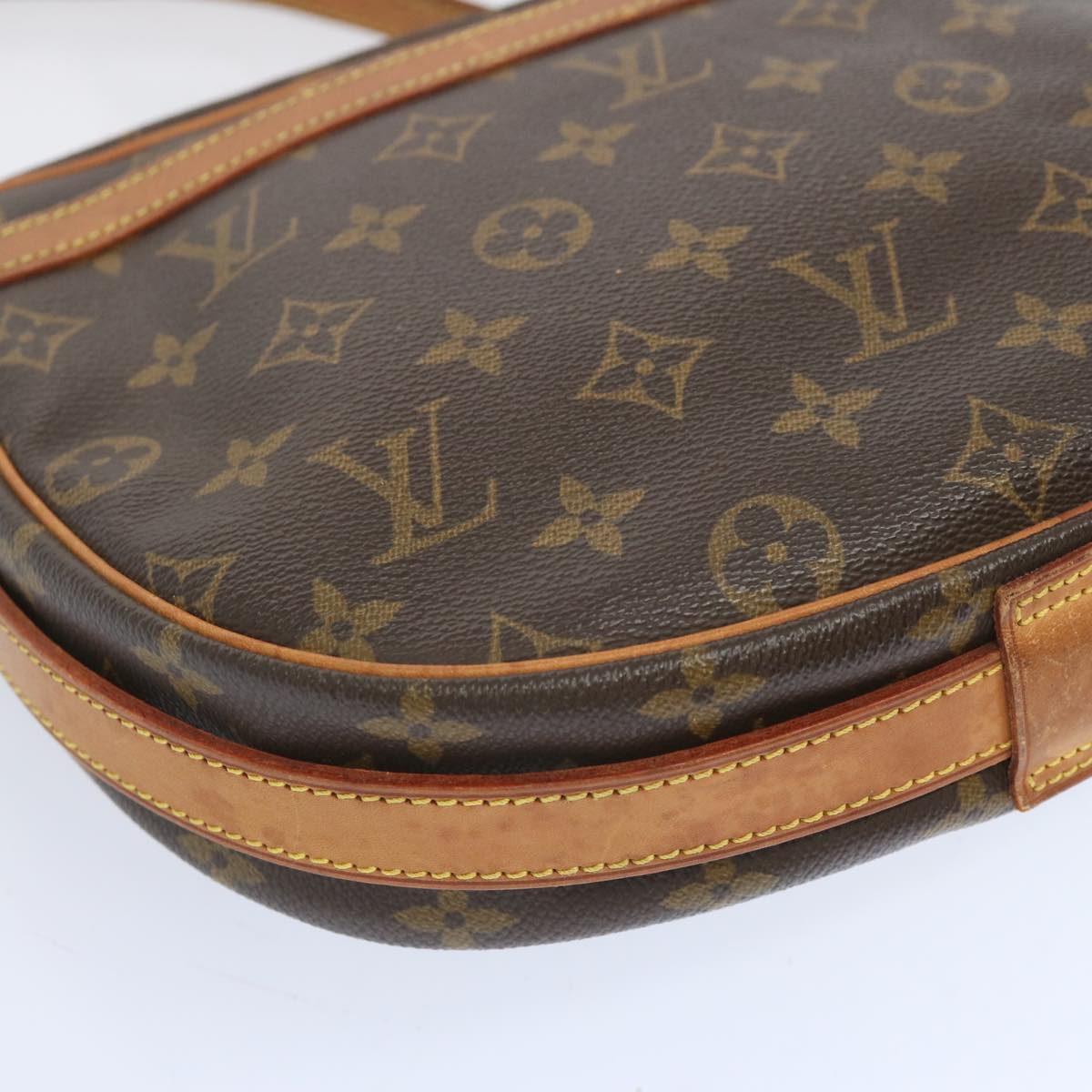 LOUIS VUITTON Monogram Jeune Fille GM Shoulder Bag M51225 LV Auth 66768