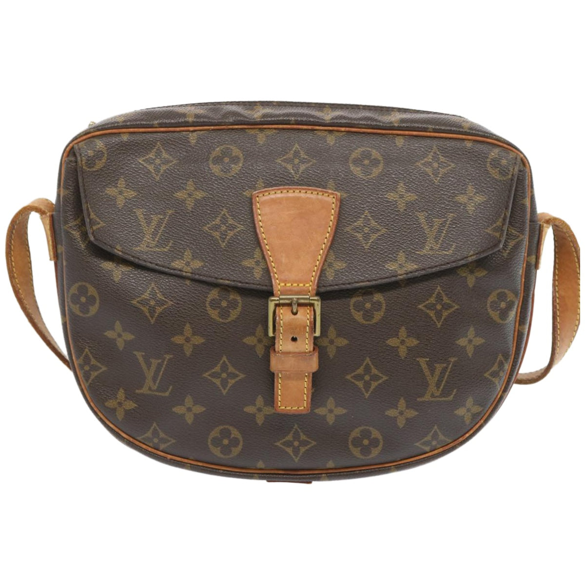 LOUIS VUITTON Monogram Jeune Fille GM Shoulder Bag M51225 LV Auth 66768