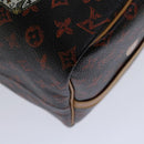 LOUIS VUITTON Catgram Speedy Bandouliere 30 Hand Bag Brown M44401 LV Auth 66796A-14