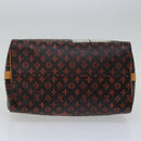LOUIS VUITTON Catgram Speedy Bandouliere 30 Hand Bag Brown M44401 LV Auth 66796A-5