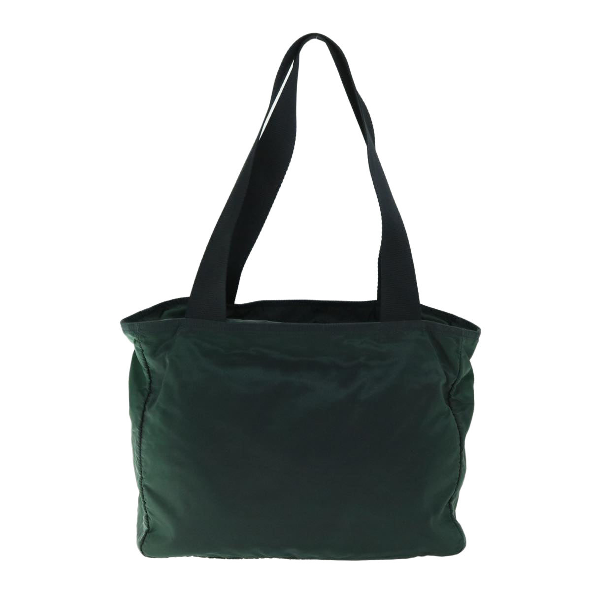 PRADA Tote Bag Nylon Green Auth 66805