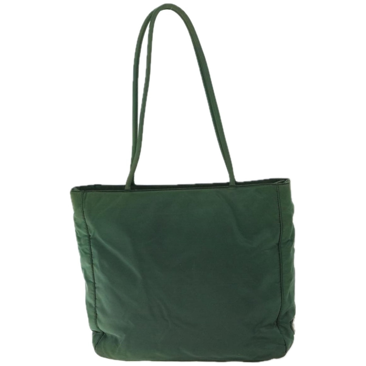 PRADA Tote Bag Nylon Green Auth 66807 - 0