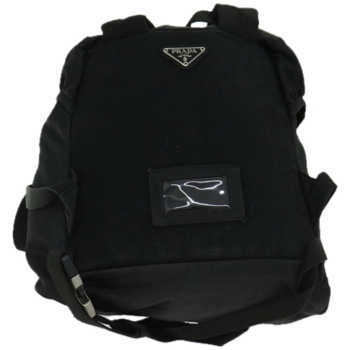 PRADA Backpack Nylon Black Auth 66809 - 0