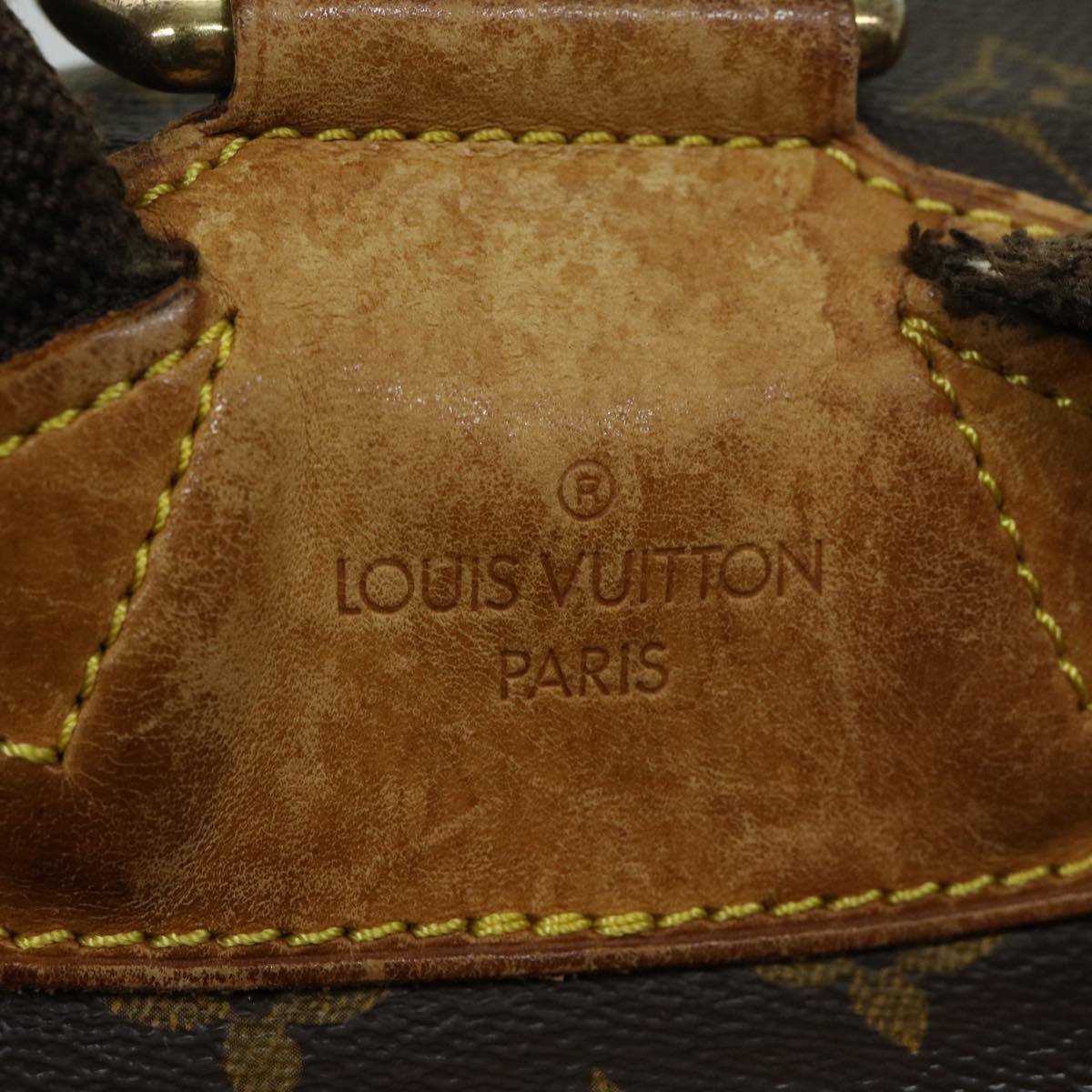 LOUIS VUITTON Monogram Montsouris GM Backpack M51135 LV Auth 66825
