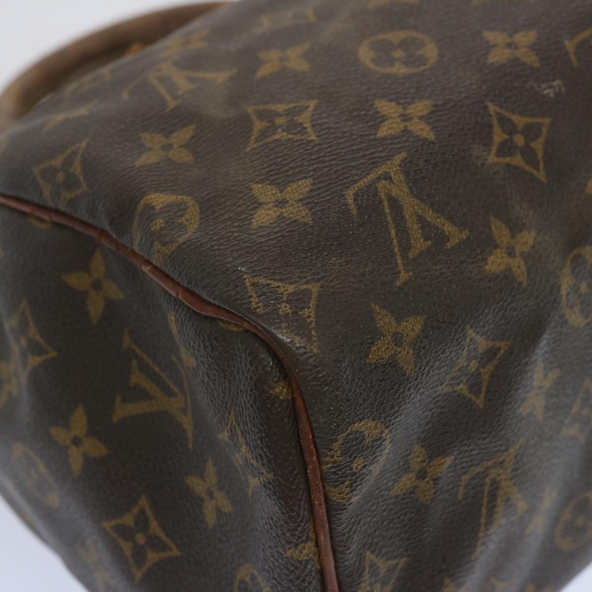 LOUIS VUITTON Monogram Speedy 25 Hand Bag M41528 LV Auth 66839