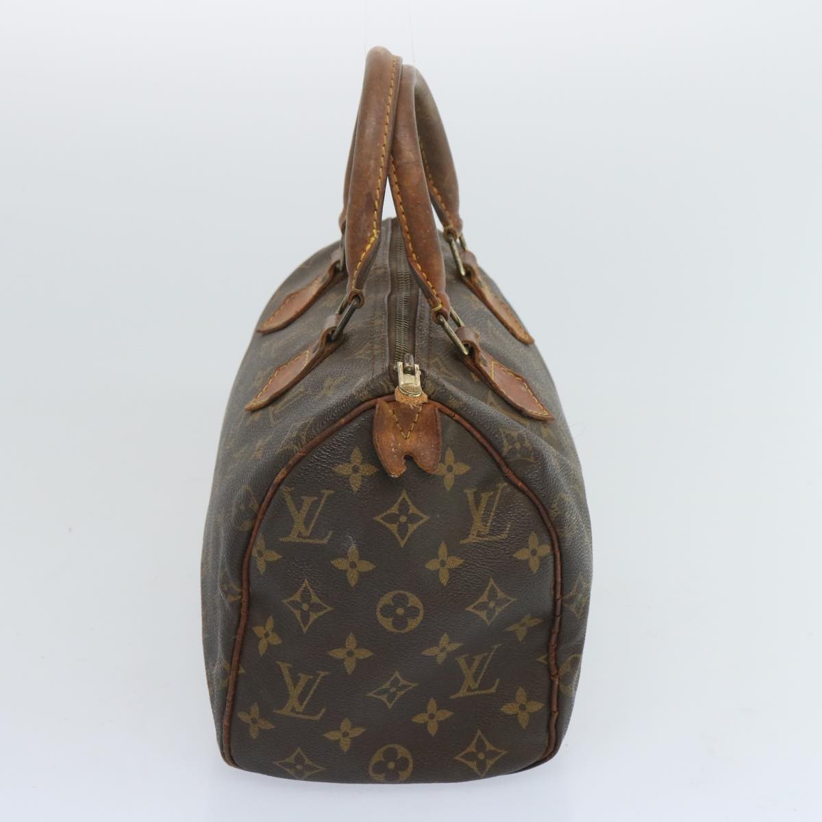 LOUIS VUITTON Monogram Speedy 25 Hand Bag M41528 LV Auth 66839