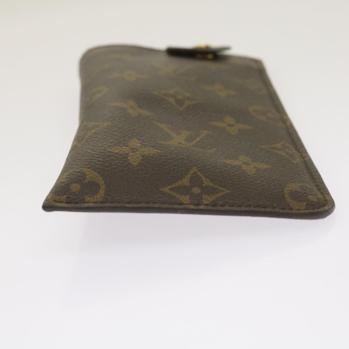 LOUIS VUITTON Monogram Etui Lunette MM Glasses Case M66544 LV Auth 66847