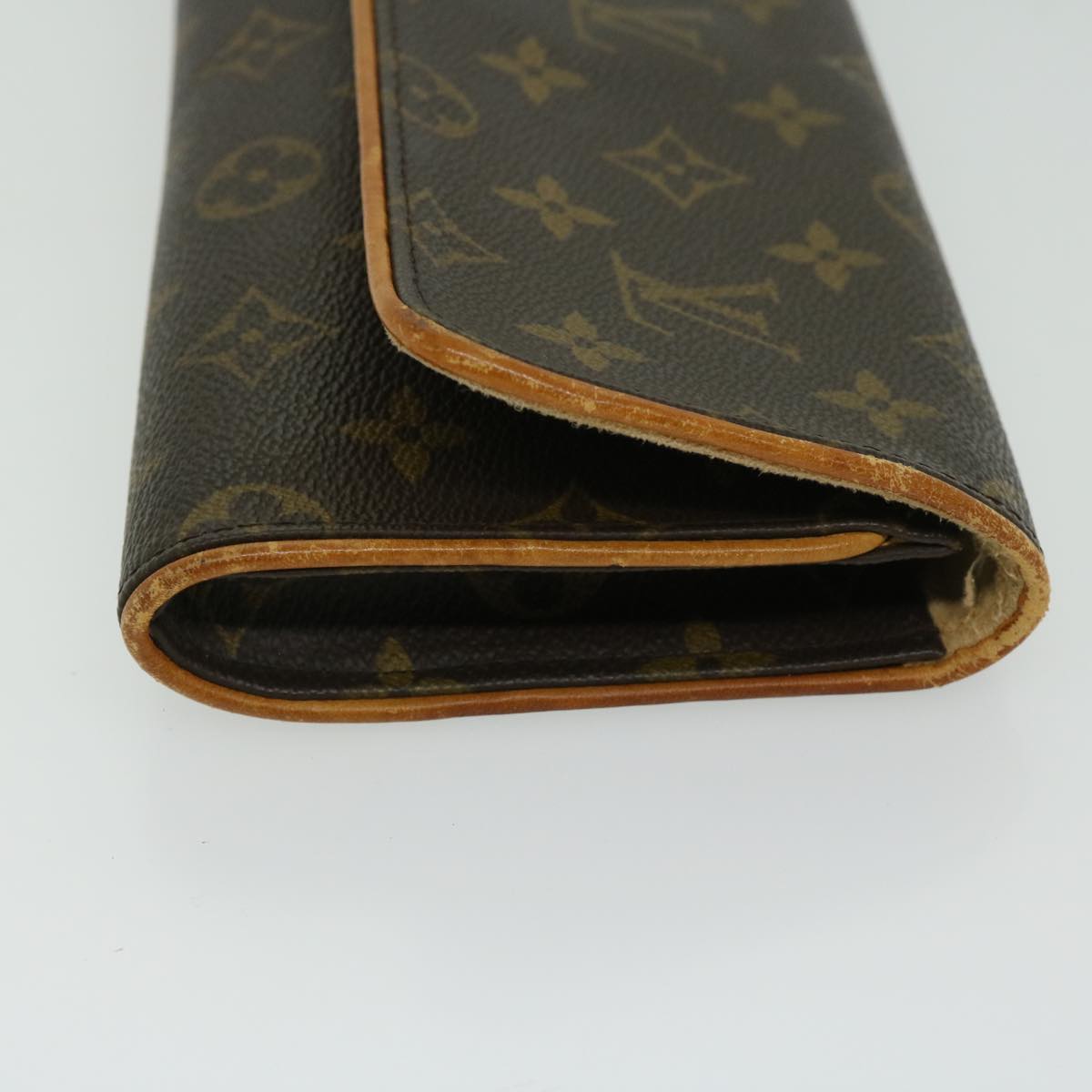 LOUIS VUITTON Monogram Pochette Twin GM Shoulder Bag M51852 LV Auth 66854