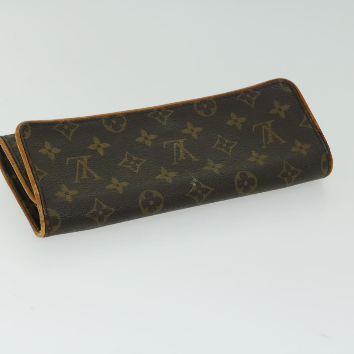 LOUIS VUITTON Monogram Pochette Twin GM Shoulder Bag M51852 LV Auth 66854