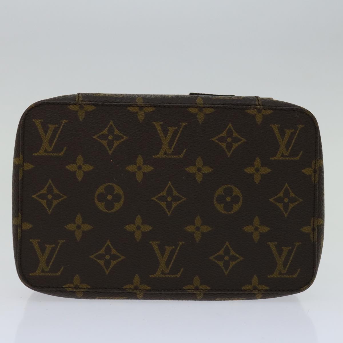 LOUIS VUITTON Monogram Poche Monte Carlo Jewelry Box M47352 LV Auth 66857