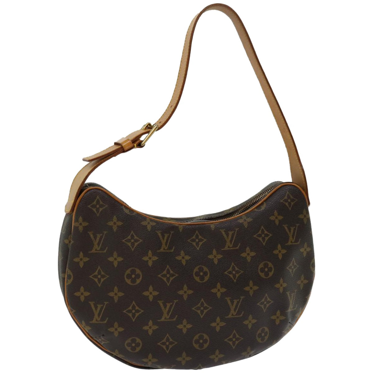 LOUIS VUITTON Monogram Croissant MM Shoulder Bag M51512 LV Auth 66863