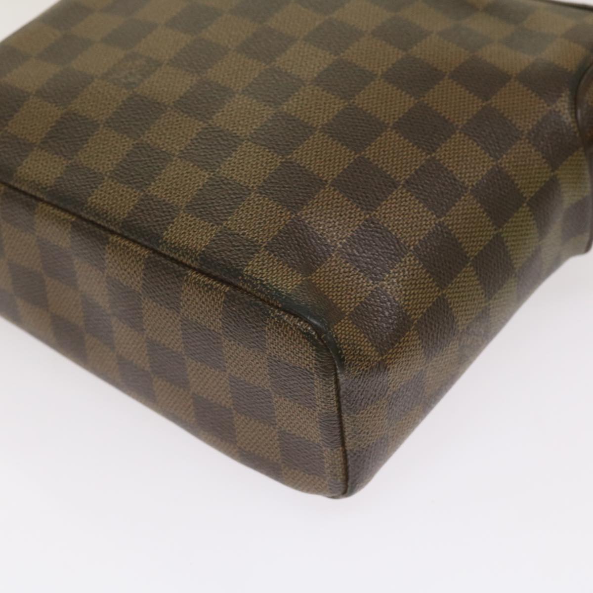 LOUIS VUITTON Damier Ebene Olaf PM Shoulder Bag N41442 LV Auth 66866