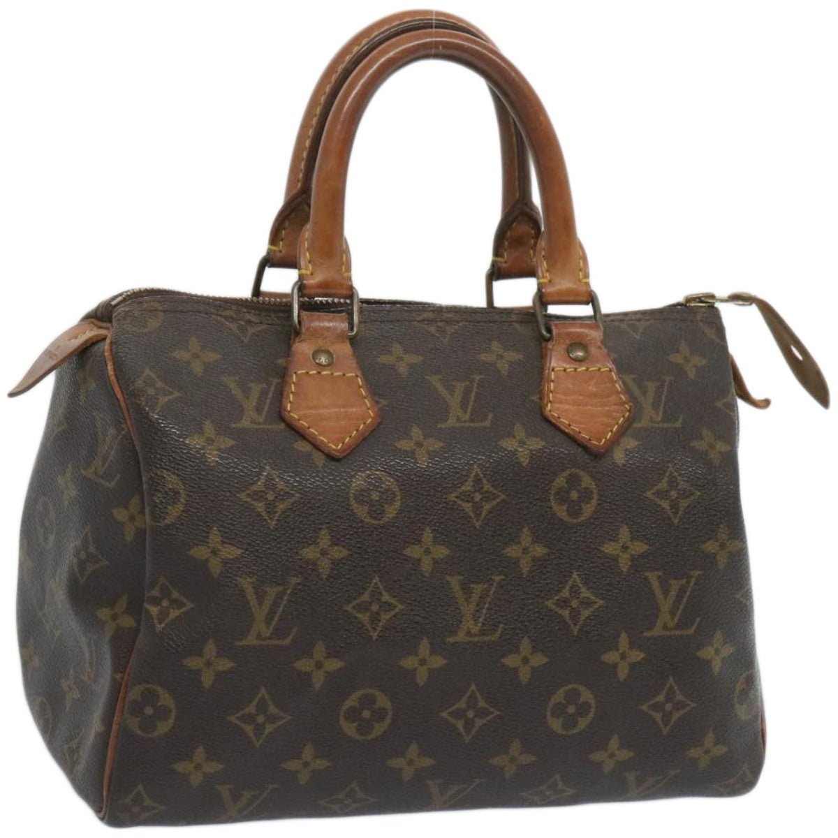 LOUIS VUITTON Monogram Speedy 25 Hand Bag M41528 LV Auth 66906