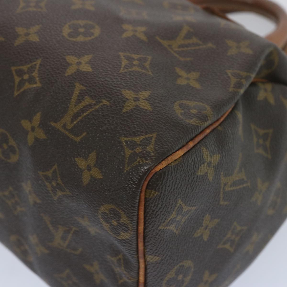 LOUIS VUITTON Monogram Speedy 25 Hand Bag M41528 LV Auth 66906