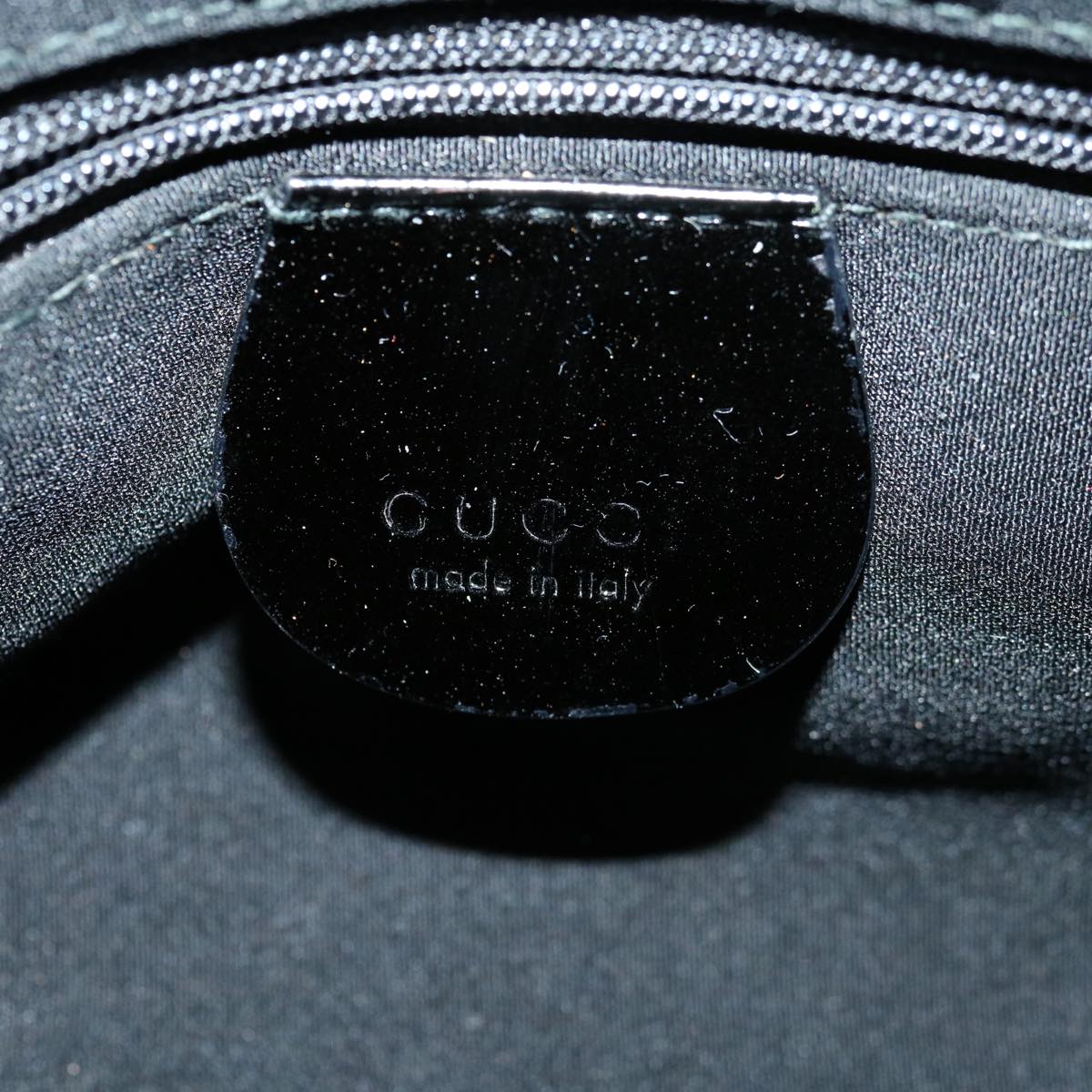 GUCCI GG Canvas Shoulder Bag Black Auth 66954