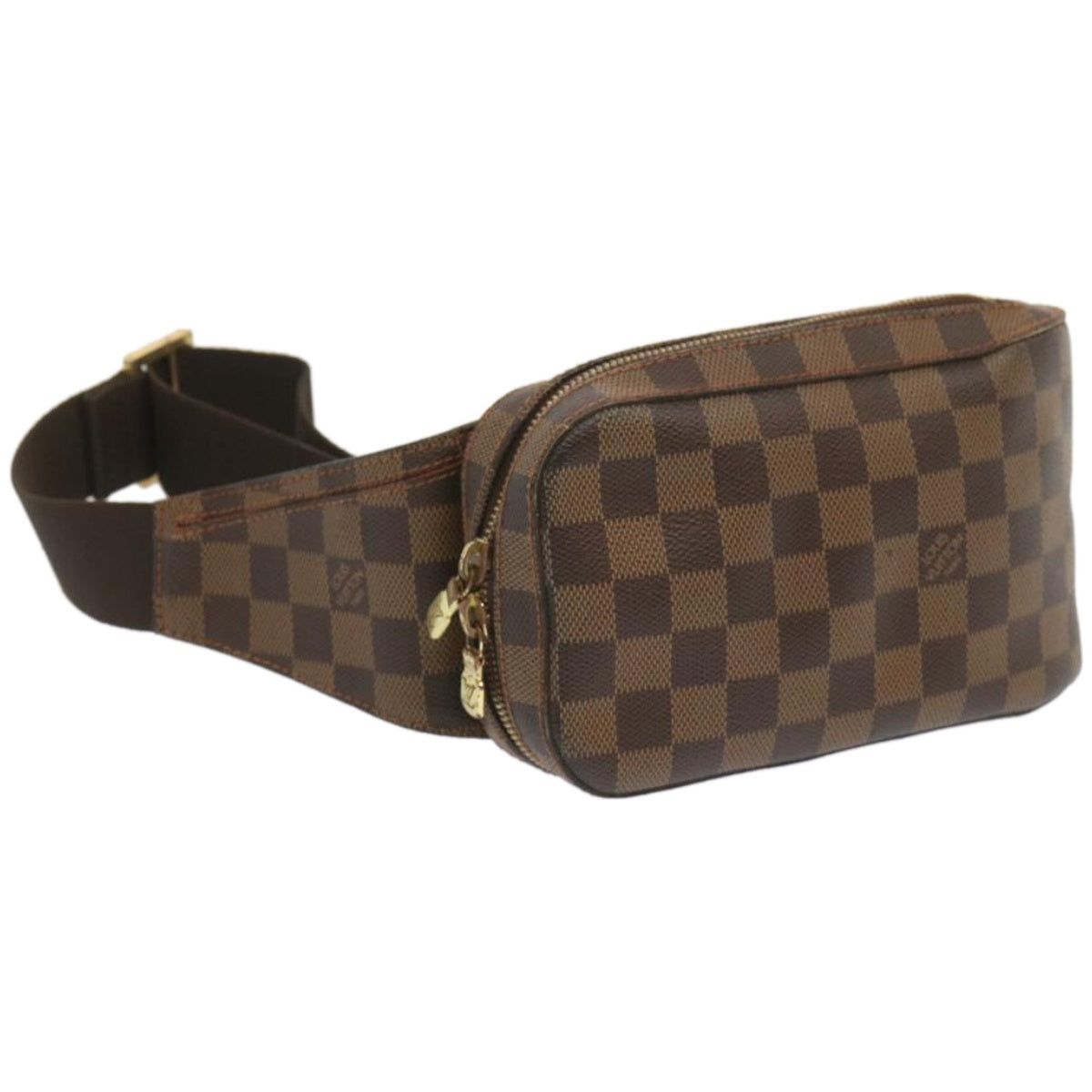 LOUIS VUITTON Damier Ebene Geronimos Shoulder Bag N51994 LV Auth 66999