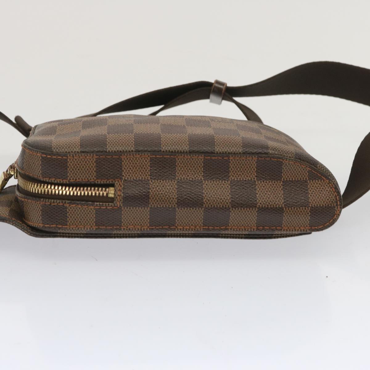 LOUIS VUITTON Damier Ebene Geronimos Shoulder Bag N51994 LV Auth 66999