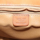 CELINE Macadam Canvas Umhängetasche PVC Leder Braun Auth 67004-20