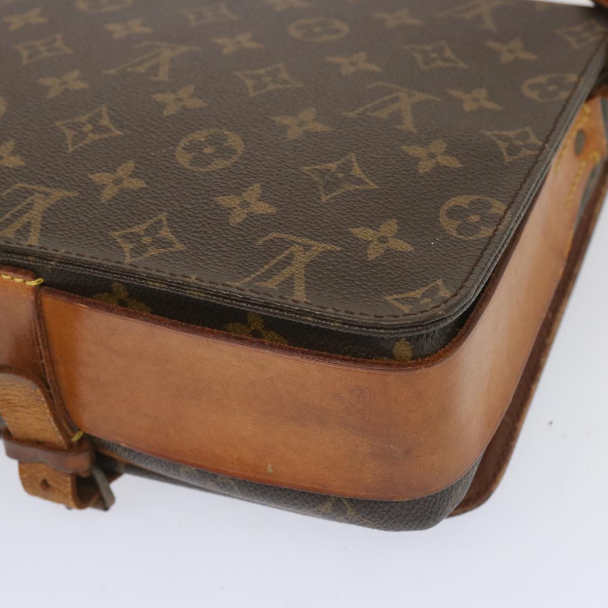 LOUIS VUITTON Monogram Cartouchiere GM Shoulder Bag M51252 LV Auth 67005