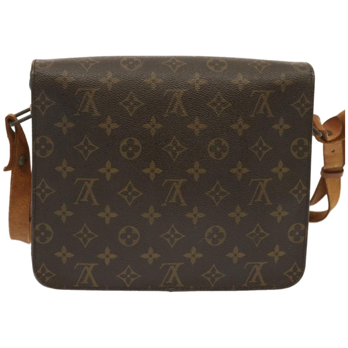 LOUIS VUITTON Monogram Cartouchiere GM Shoulder Bag M51252 LV Auth 67005 - 0