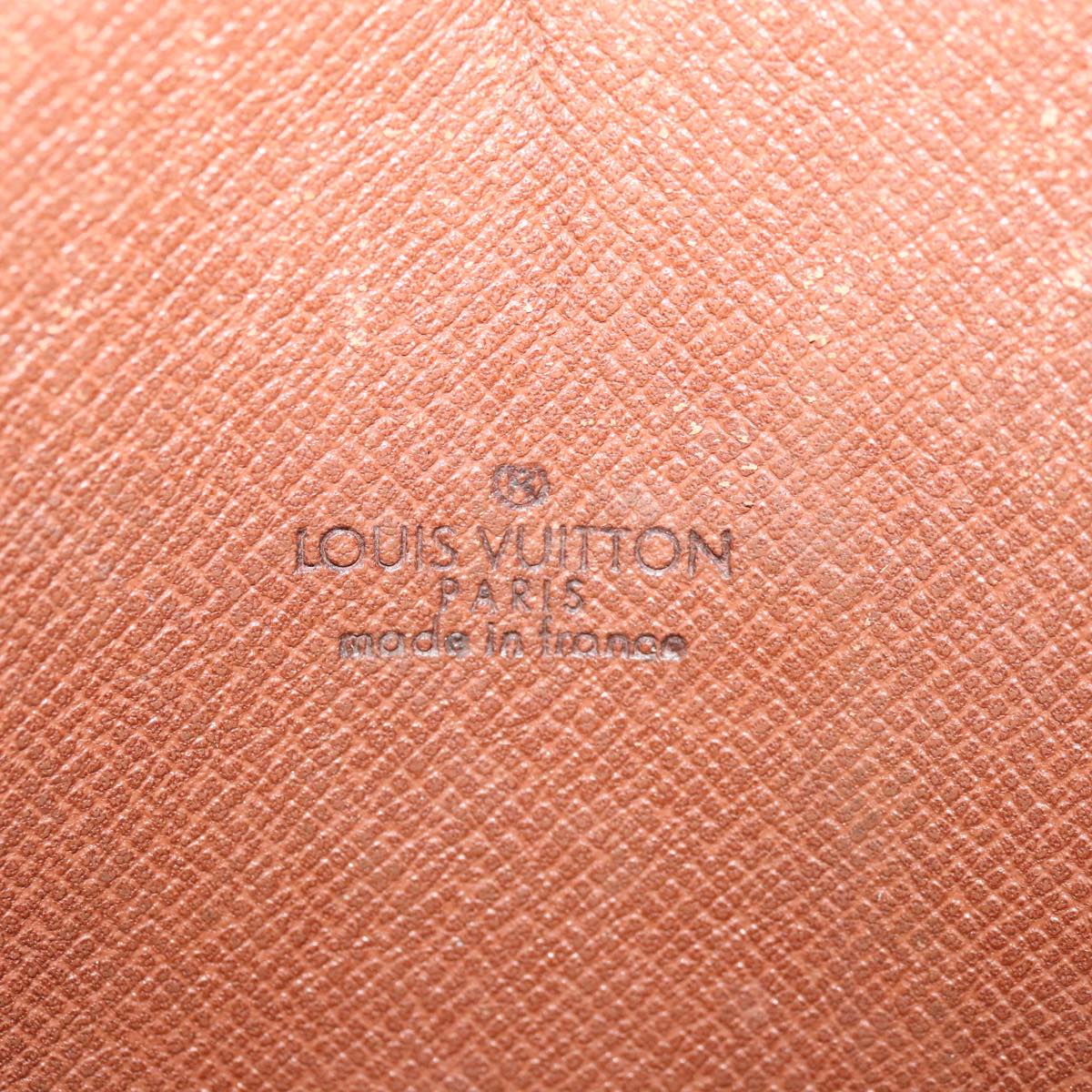 LOUIS VUITTON Monogram Porte Documents Senatur Briefcase M53335 LV Auth 67022