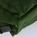 PRADA Backpack Nylon Khaki Auth 67049-16
