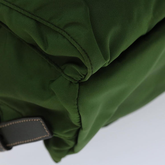 PRADA Backpack Nylon Khaki Auth 67049