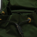 PRADA Backpack Nylon Khaki Auth 67049-9