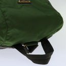PRADA Backpack Nylon Khaki Auth 67049-6