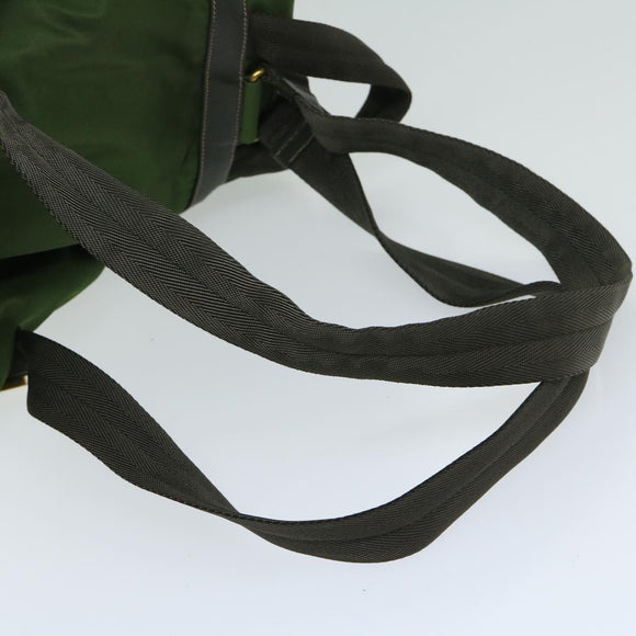 PRADA Backpack Nylon Khaki Auth 67049