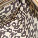 GUCCI GG Canvas Sherry Line Shoulder Bag Black Beige Brown 144388 Auth 67062-18