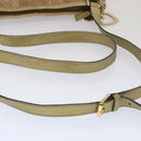 GUCCI GG Canvas Sherry Line Schoudertas Zwart Beige Bruin 144388 Auth 67062-7