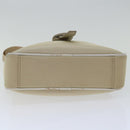 BURBERRY Nova Check Shoulder Bag Canvas Beige Auth 67083-6