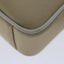 BURBERRY Nova Check Shoulder Bag Canvas Beige Auth 67083-16