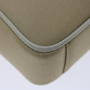 BURBERRY Nova Check Shoulder Bag Canvas Beige Auth 67083-17